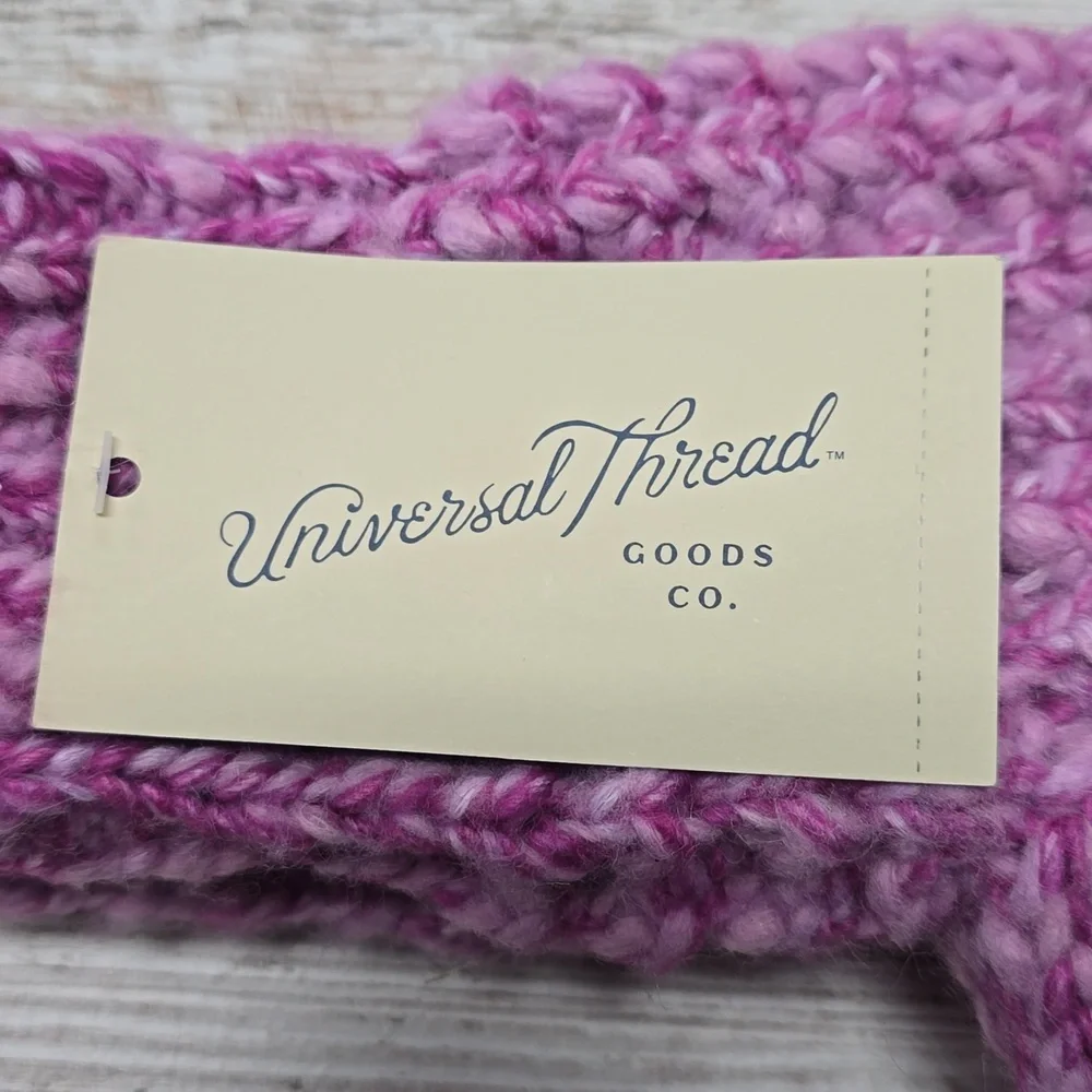 Universal Thread | Pink Ombre Mittens | OSFM